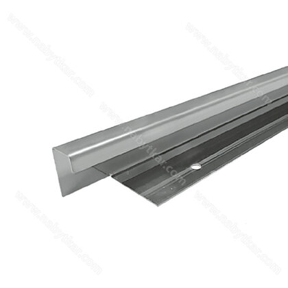 Gripless - mont. profil S144 pre upevnenie vst. rúr do zv.profilov S159 a S160 L= 597mm, INOX