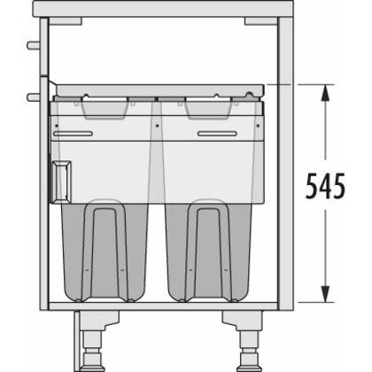 Kôš na bielizeň 450 /HAILO