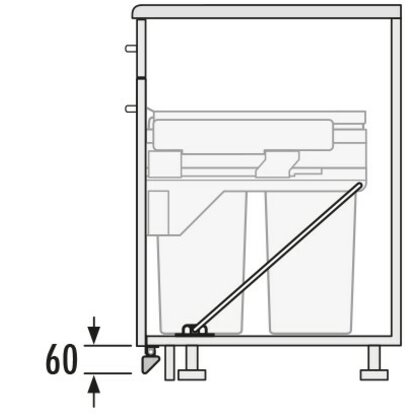 Mechanický otvárač dverí Kick and Go /HAILO
