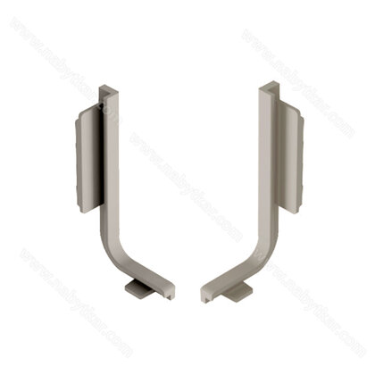 Gripless LIGHT koncovka na profil typ "L", inox