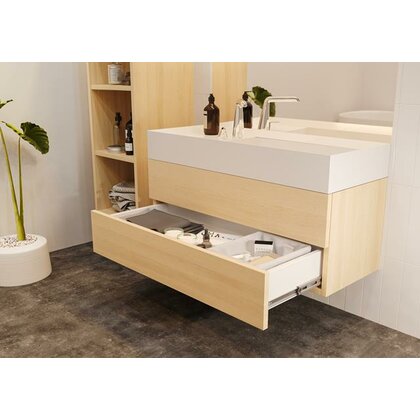 Ložiskový plnovýsuv 2v1 PUSH a s tlmením  500mm /Gamet Ložiskový plnovýsuv 2v1 PUSH a s tlmením  500mm /Gamet