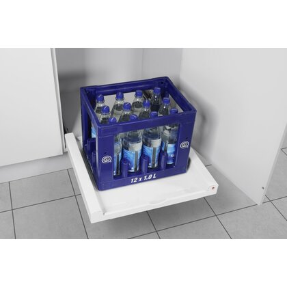 Univerzálny výsuv pre š.600 mm, max. nosnosť 40 kg, biely  / HAILO