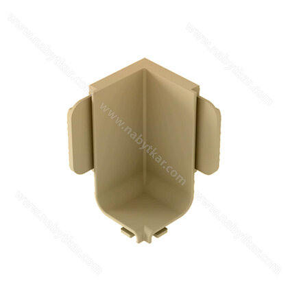 Gripless LIGHT uholník vnútorný na profil typ "L"  matné zlato C-23