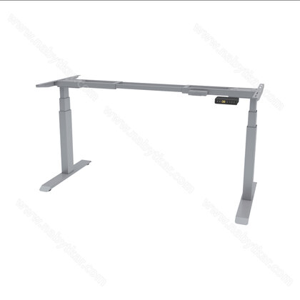 Kancelárska podnož FUTURO II elektr. nastavitelná (625mm-1275mm), rovná, sivá,model 2024 / Rejs