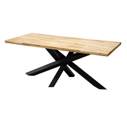 Stolová podnož 3X ,v:710x1651, čierny mat 