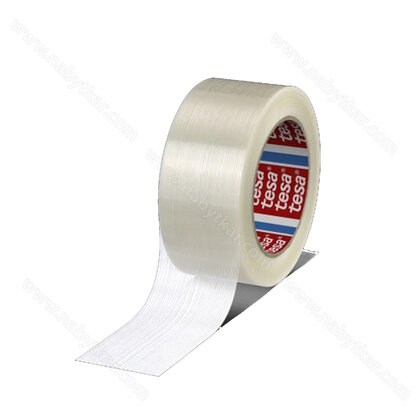 Monofilamentná páska 50m x 50mm , biela /TESA