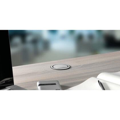 Stol.vyťahovacia zásuvka 928.020 Elevator home, 1x 230V+ usb nabíjačka