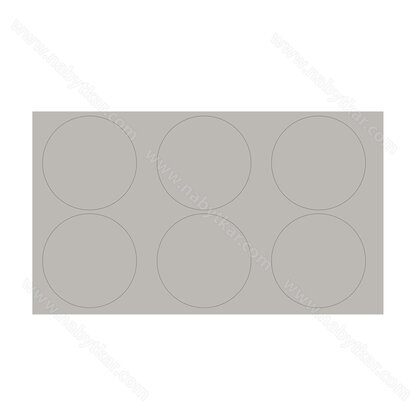 Krytky  samolep.40 mm , 7045 SU (1 plátok=6 krytiek)nr.308