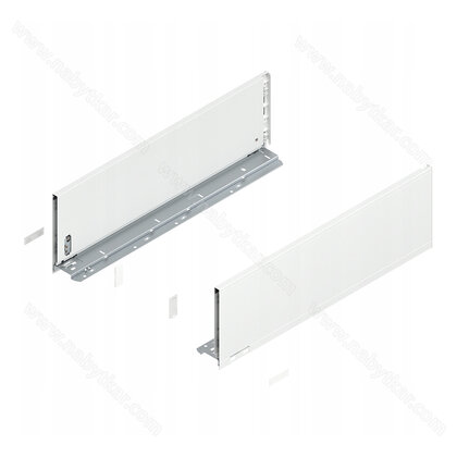 Legrabox, bočnice 770C5502S biele, 550 mm /Blum