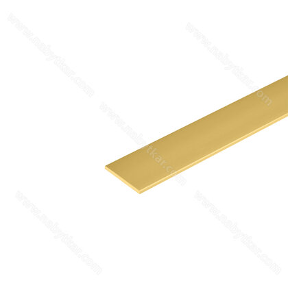 Wall sys. - Profil ukončovací 2x25 dl.=3,9m, zlato C-23