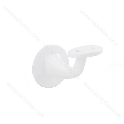 Držiak schodiskového madla STM biela lesklá