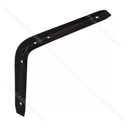 Konzola WSB200 oceľová 150 x 200 mm, čierna Konzola WSB200 oceľová 150 x 200 mm, čierna