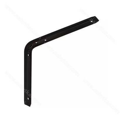 Konzola WSB200 oceľová 250 x 300 mm, čierna