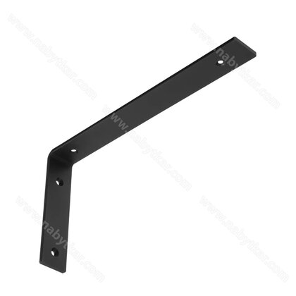 Konzola WFA 310 C 311 x 159x40x6 mm, čierna