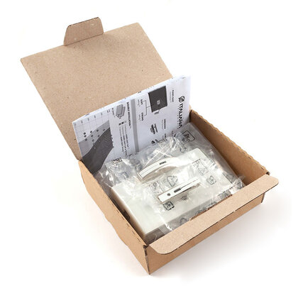 Sklopný lankový mech. KIARO EASY 62-350 soft  SADA - Biely s krytku+uchytenim 