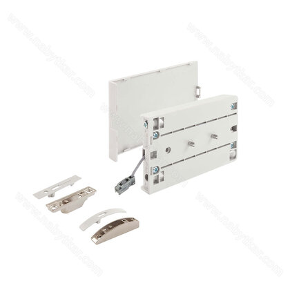 Sklopný lankový mech. KIARO EASY 62-350 soft  SADA - Biely s krytku+uchytenim 