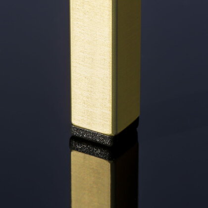 Nábytk.noha Z-4615 100mm, zlato mat. bez regulácie 