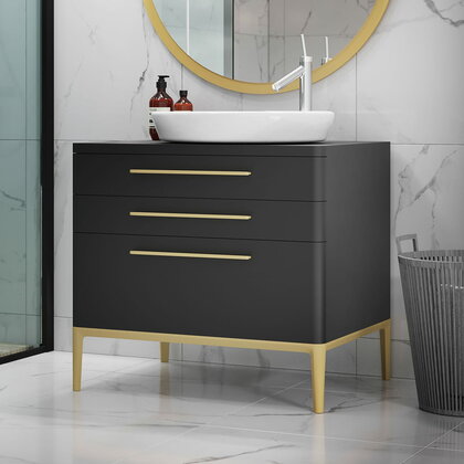 Podnož pod skrinku Z-6913-600.P94 , zlato mat.