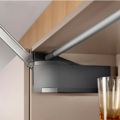 Súprava krytiek na mechanizmus HS,HL,HF SERVO 21S8000 sivá tmavá /Blum