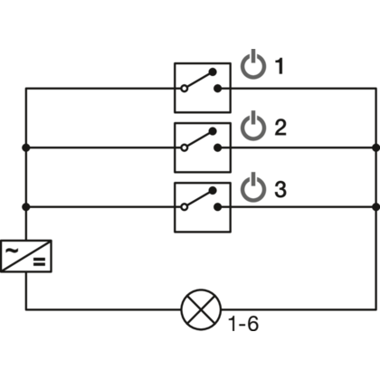 6cestný rozbočovač, Häfele 833.95.829 Loox5, 24 V, 2pólové (jednobarevný)s funkcí spínače až pro 3 s