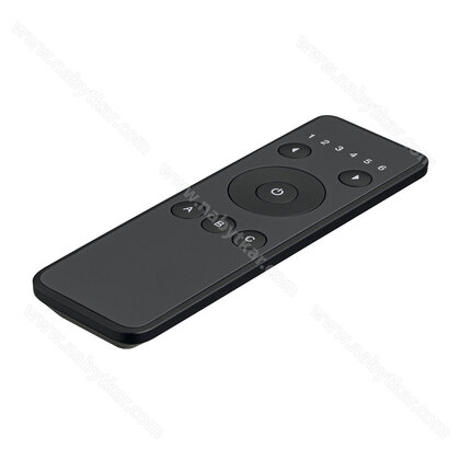 Dálkový ovladač, Häfele Connect Mesh 850.00.170,130 x 42 x 11 mm, matná černá, černý rámeček, včetně