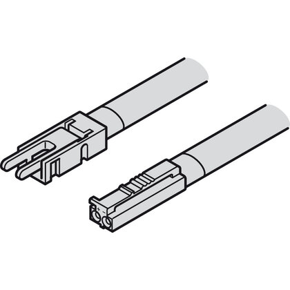 Kabel napájací , Häfele Loox5 pro osvětlovací LED pásku, jednobarevný, 5 mm , 24 V, L-2000 mm