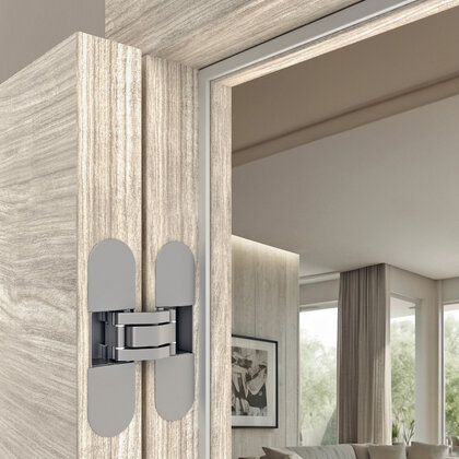 Záves ECLIPSE skrytý AGB pre bezf. dv do 40 Kg široký 30 mm,  pozink E302008525 nový typ