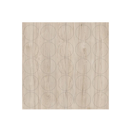 Krytky samolep.fi 14 mm K085 PW (1 plátok= 25 krytiek)/ 527