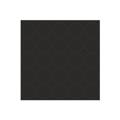 Krytky samolep.fi 14 mm 0166 UM(1 plátok= 25 krytiek)/ 831