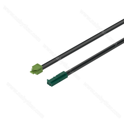 Kábel, Häfele Loox5, modulárny s bezpečnostným klipom, 2-pólový (jednofarebný)