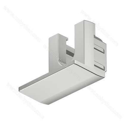 Koncová krytka, Pro Häfele Loox5 Profile 1104, plast sivá 833.95.768