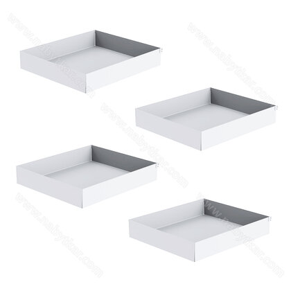 341PRO Koše biele (sada 4 ks ) 900 x 480 pre šírku dvierí 450 mm  / SIGE