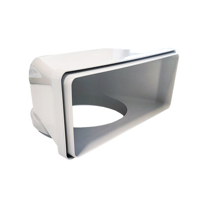 Hadica D.150/220X90 90 st. F/F PVC BIANCO IT