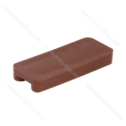 Klzák plastový nastrelovací, svetlo hnedý ( 1bal-200ks)