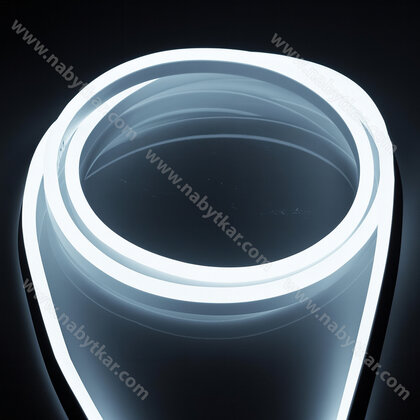 LED PAS Flexi - Neon Biely zimný 6x12  9,6W/m (rolka = 50 m)