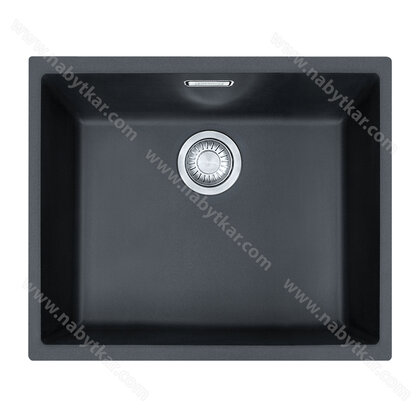 Franke - drez SID 110-50 čierny pre spodnú montáž, od 600 mm 525x440 mm