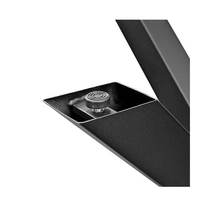 Stolová podnož  ,v:751 x750 pre priemer stola fi 770 do 1000 mm , čierny mat 