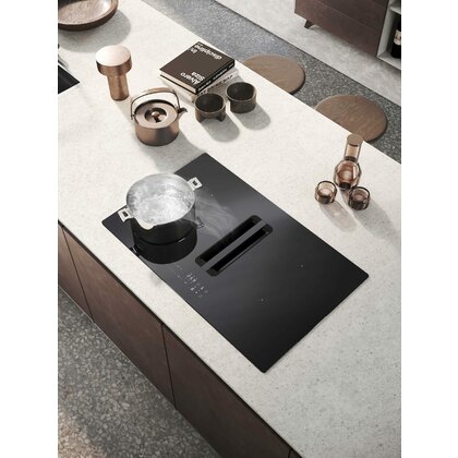 Odsávač pár TOLOMEO HOB 83 WHITE DIGIT, montáž do prac. dosky  Odsávač pár TOLOMEO HOB 83 WHITE DIGIT, montáž do prac. dosky