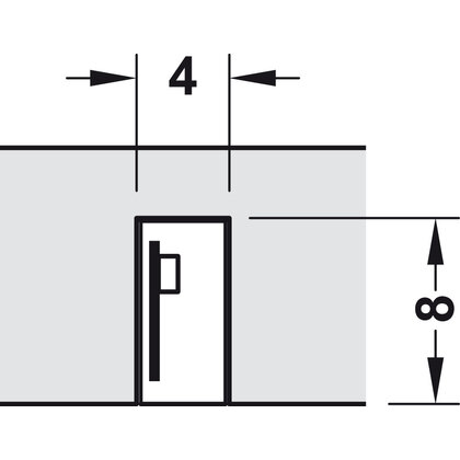 LED pásik v silik. puzdre, LED 1163 24 V 2-pólová (jednof.), drážk. 4 x 8 mm,180 LED/m, 9,6 W/m, 1m