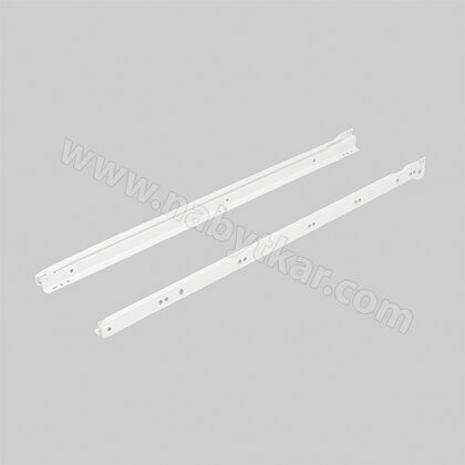 Vodiaca lišta zásuvková 500mm, biela /Gt