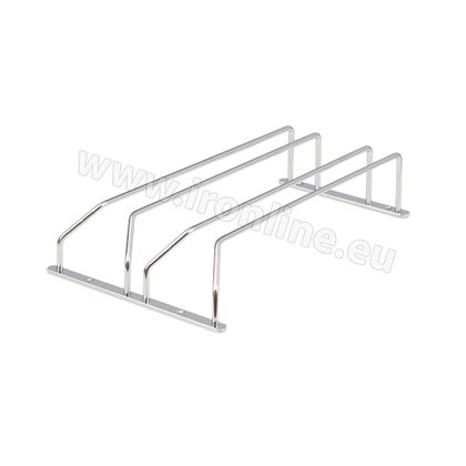 Polica na poháriky, chróm