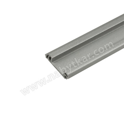 Stredová - madlová lišta medzi zámk.lištu a  žalúzie 2,5m, hliník Stredová - madlová lišta medzi zámk.lištu a  žalúzie 2,5m, hliník