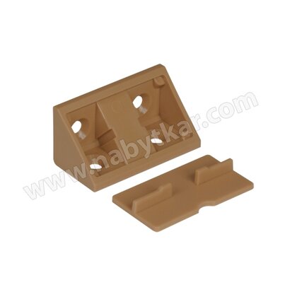 Uholník plastový 4-dierový široký