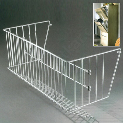 Košík na topánky 2rad,maľ.str.v355xš555xhl252