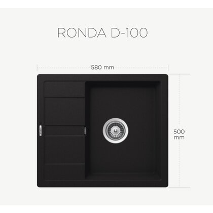 Granitevé drezy Ronda D-100