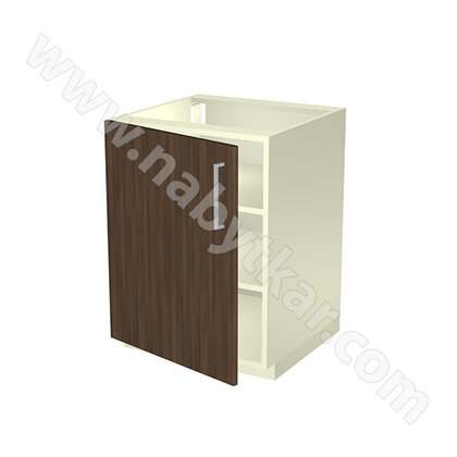 Spodná dvierková skrinka s dvierkami výš.765,biela