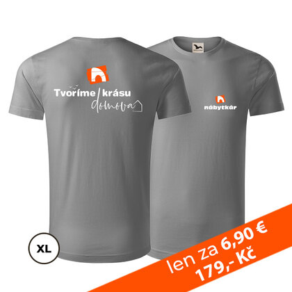 Tričko - Tvoríme krásu domova - XL