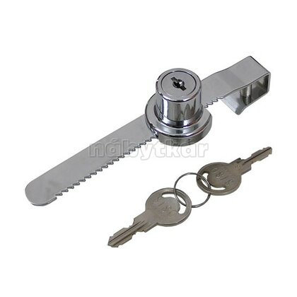 Zámok na sklenené presuvné dvere  L-125mm