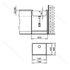 Drez LINE BE 50X40 R15, pod dosku /Teka Drez LINE BE 50X40 R15, pod dosku /Teka