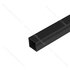 IQube 22 profil jednostranný na policu  L:3,5m C-35 čierny IQube 22 profil jednostranný na policu  L:3,5m C-35 čierny